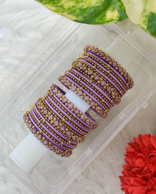 Handcrafted Silkthread bangles