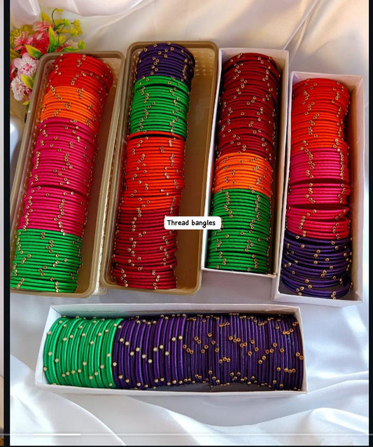 Silkthread Bangiles