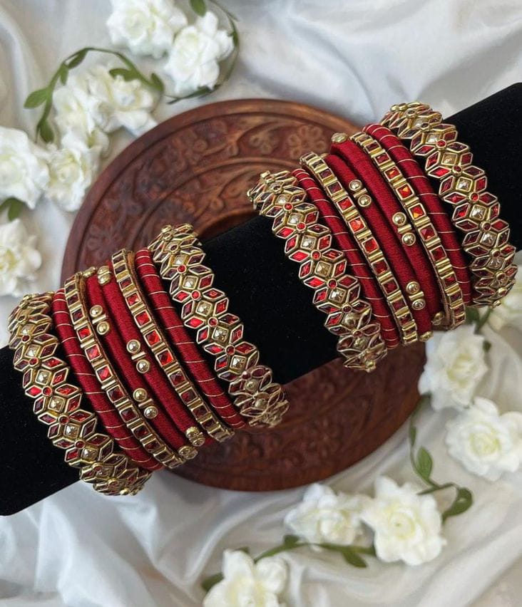 SilkThread Bangles