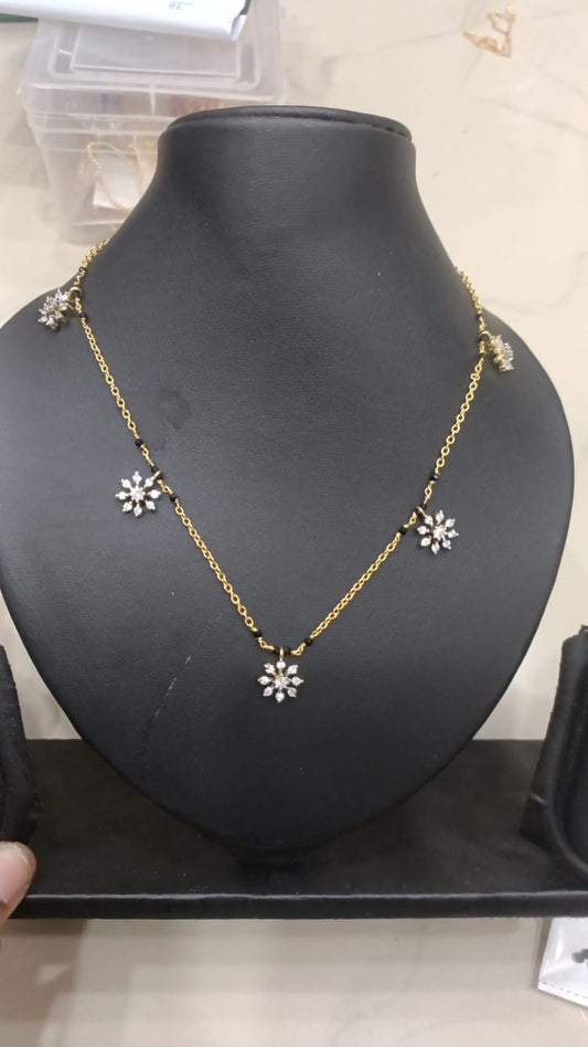 stone pendant neckset